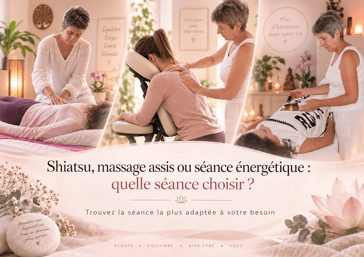 Shiatsu, massage assis et séance énergétique avec Valérie Mazellier à Mazaugues dans le Var